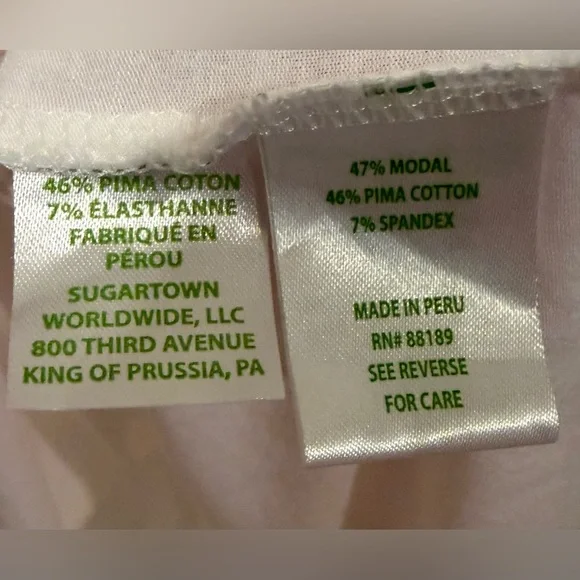 Lilly Pulitzer Blue and White Sailboat Long Sleeve Top - Picture 5 of 8